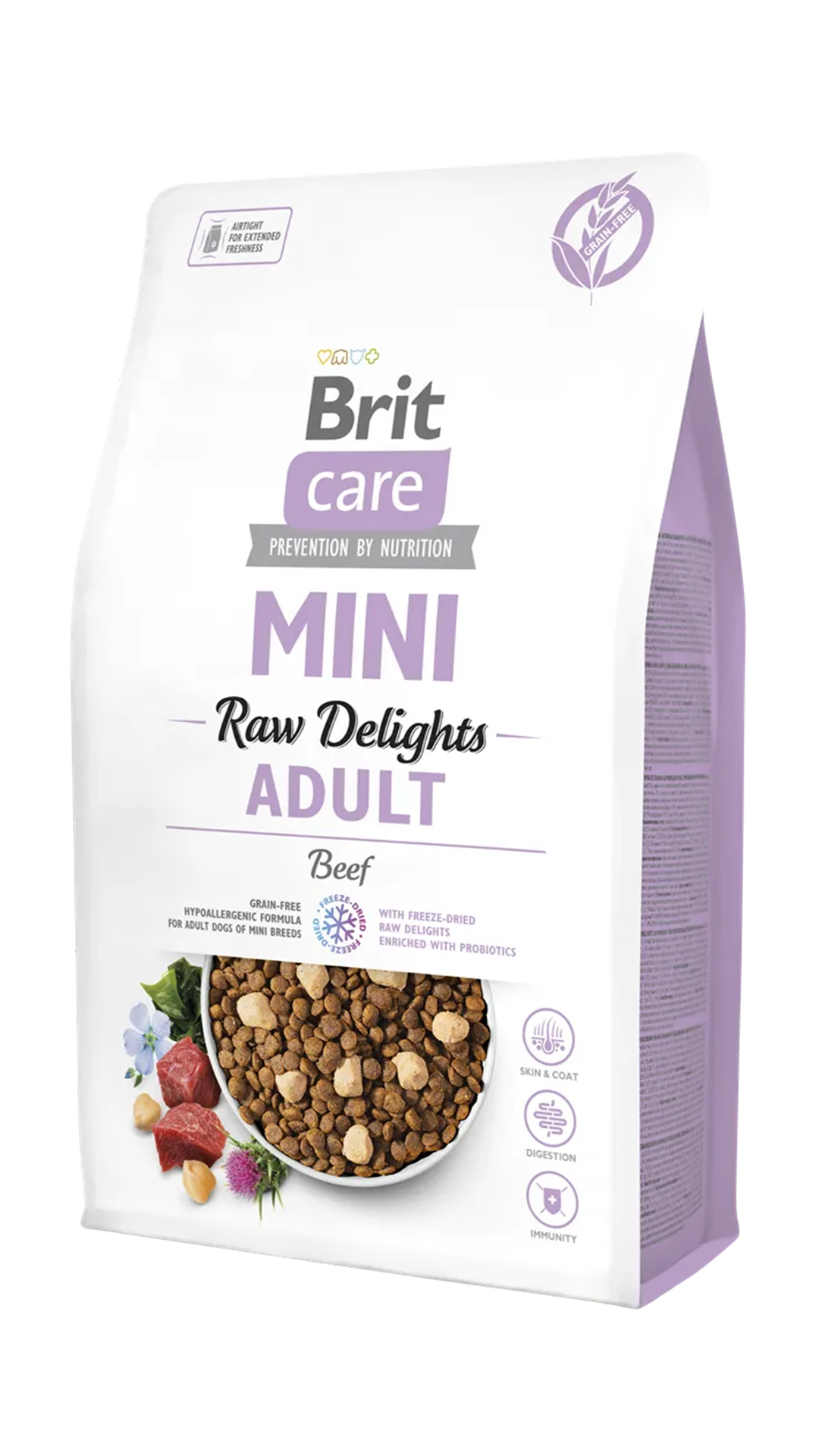 BRIT CARE MINI FD RAW DELIGHT BEEF 2 KG
