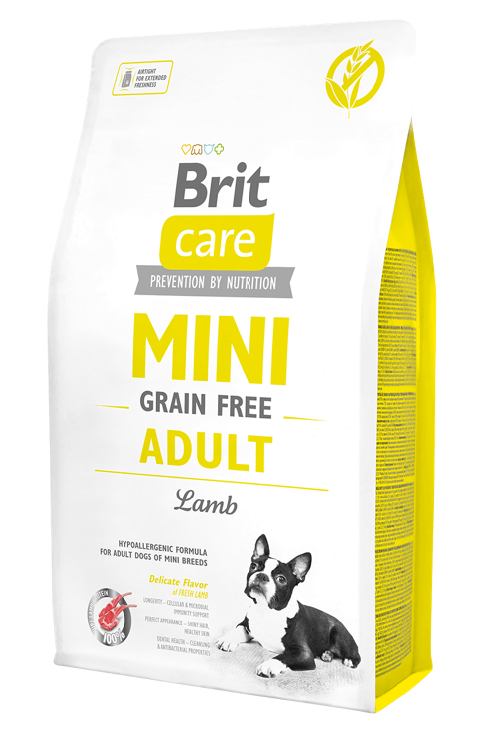 Brit Care Tahılsız Kuzu Etli Mini Irk Yetişkin Köpek Maması 2 Kg