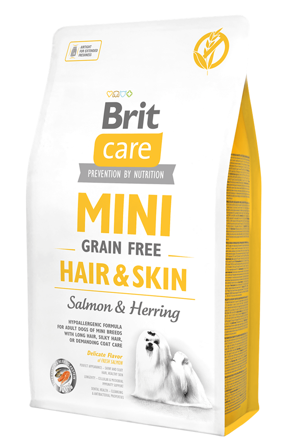 Brit Care Tahılsız Mini Hair Skin Somonlu Yetişkin Köpek Maması 2 Kg