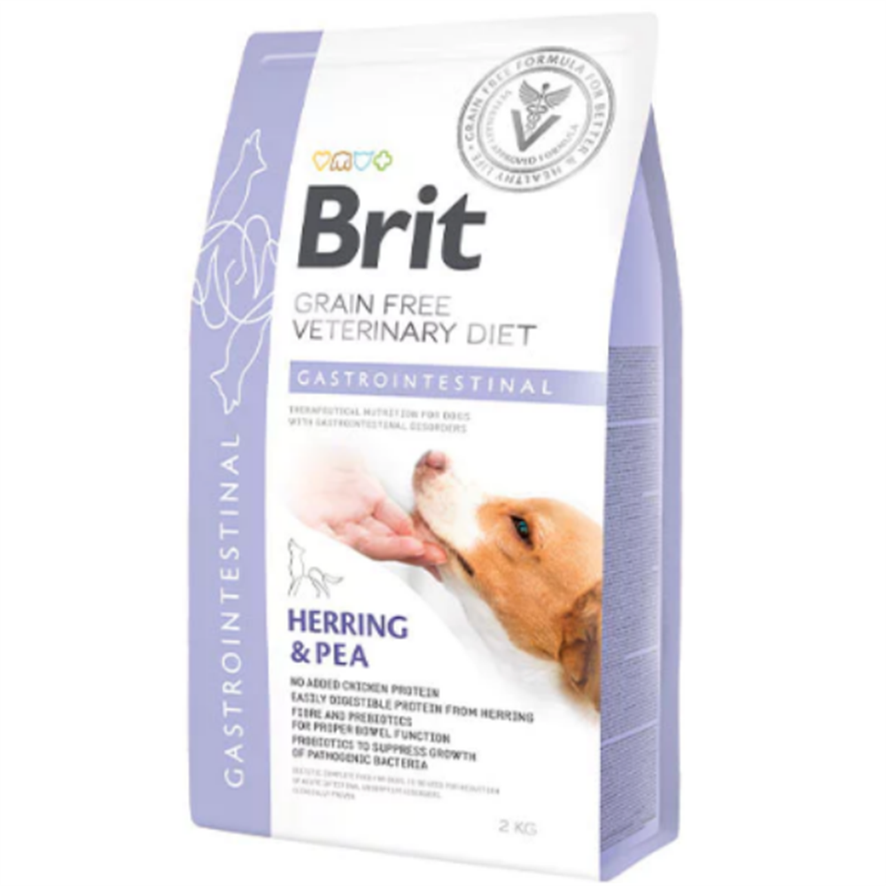 Brit Veterinary Diet Gastrointestinal Sindirim Sistemi Destekleyici Tahılsız Köpek Maması 2 kg