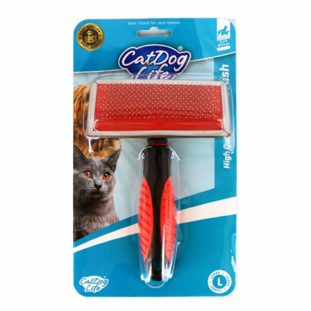 Cat&Doglife Kedi Ve Köpekler İçin Telli Fırça (L)