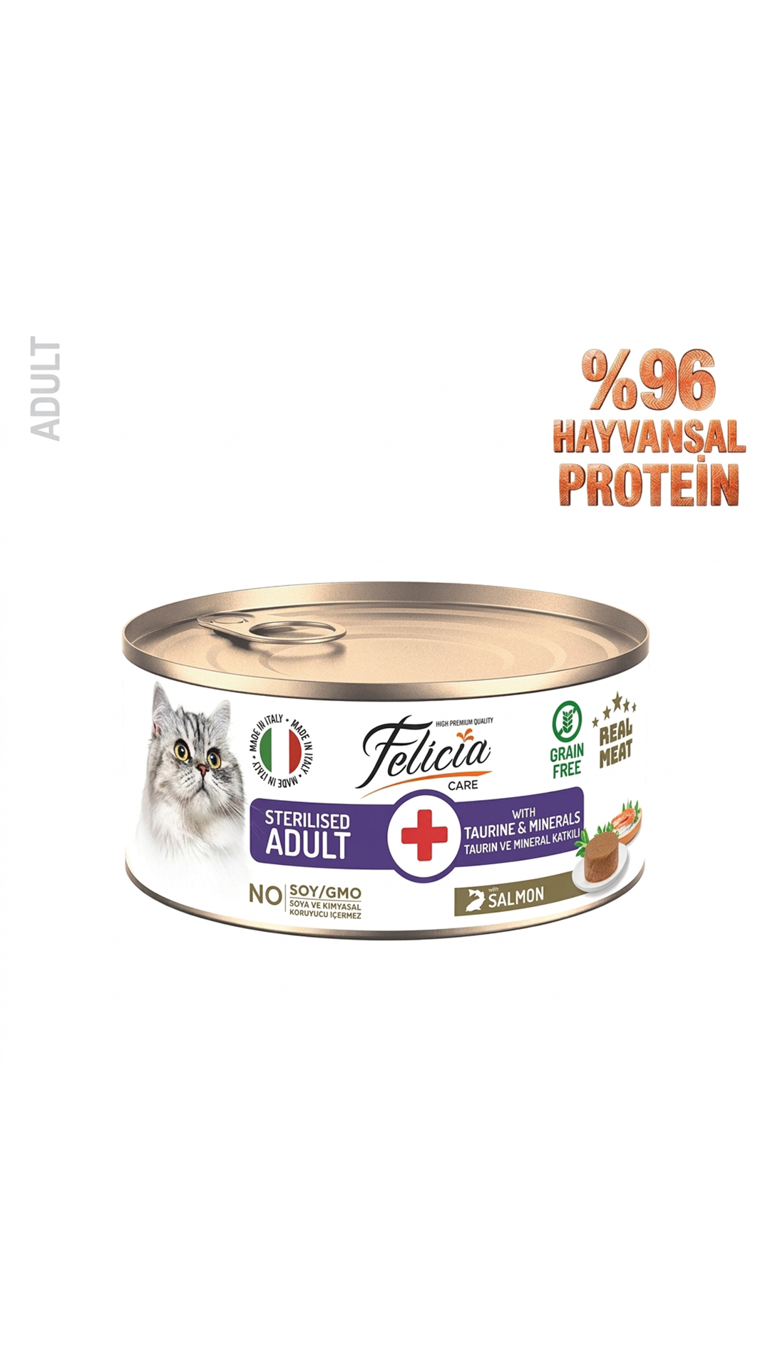FELICIA SOMONLU EZME KISIR KEDI KONSERVE MAMASI 85