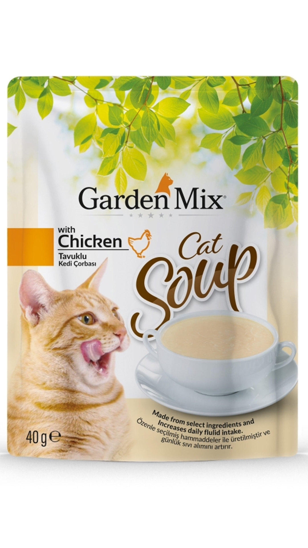Garden Mix Tavuklu Kedi Çorbası 40gr