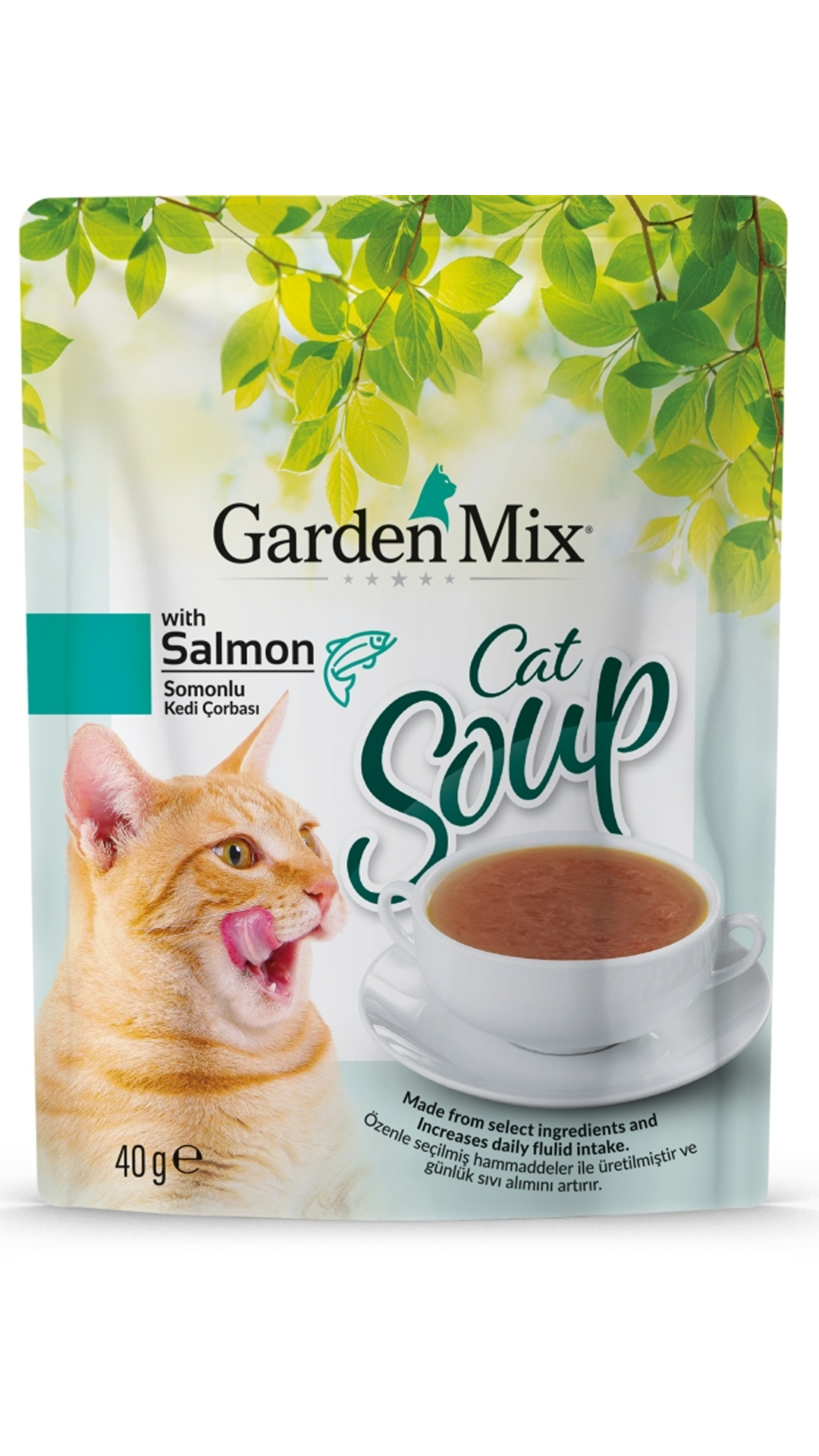 GARDENMİX SOMONLU KEDİ ÇORBASI 40GR