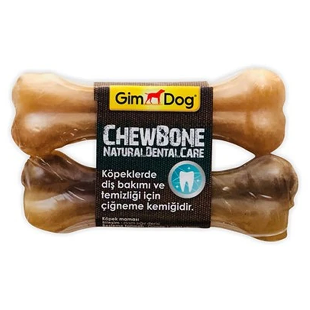 GimDog Mordimi Natural Press Köpek Kemiği 11cm (2'li)
