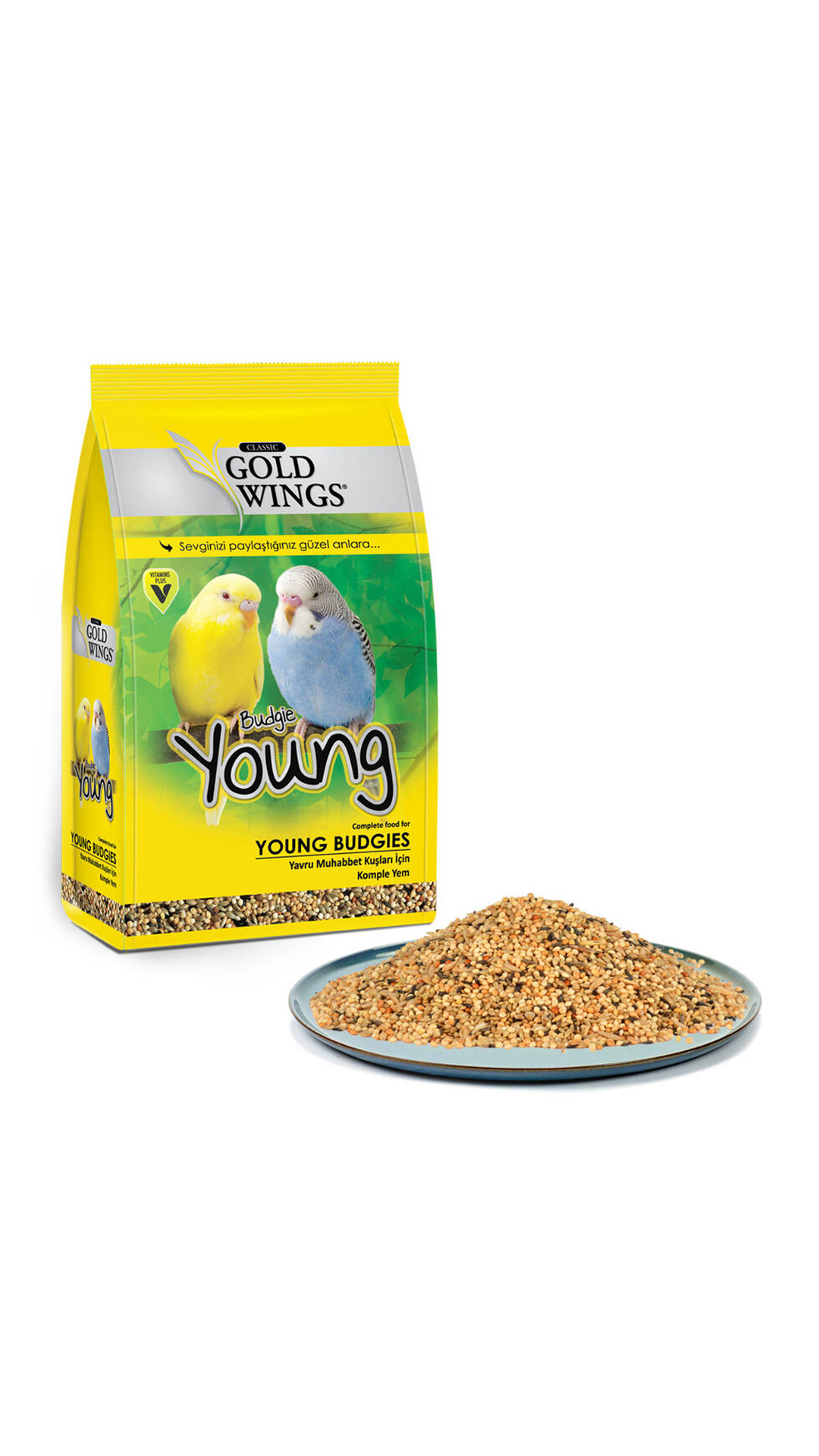 Gold Wings Classic Yavru Muhabbet Kuş Yemi 400 Gr