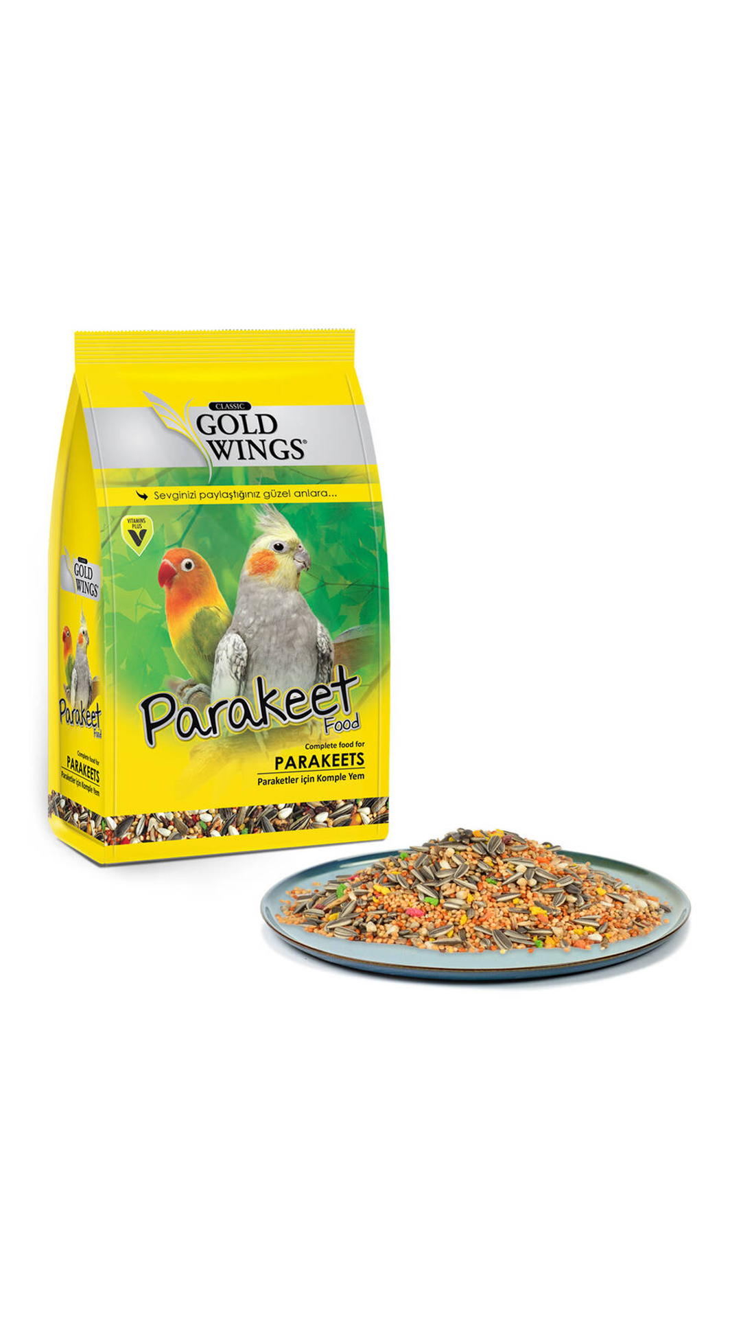 Gold Wings Papağan Yemi 500 Gr