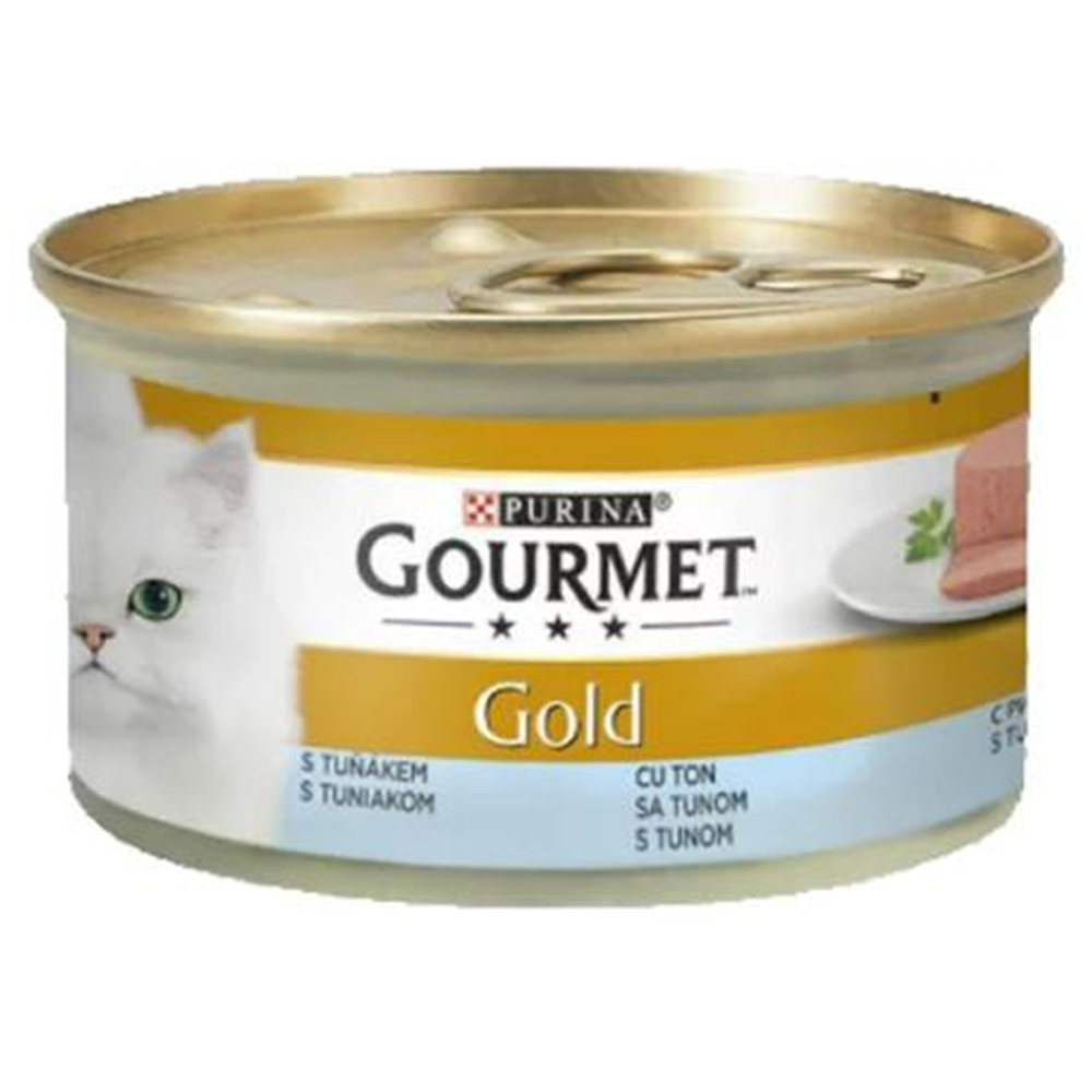 Gourmet Gold Kıyılmış Ton Balıklı Kedi Konservesi 85 gr