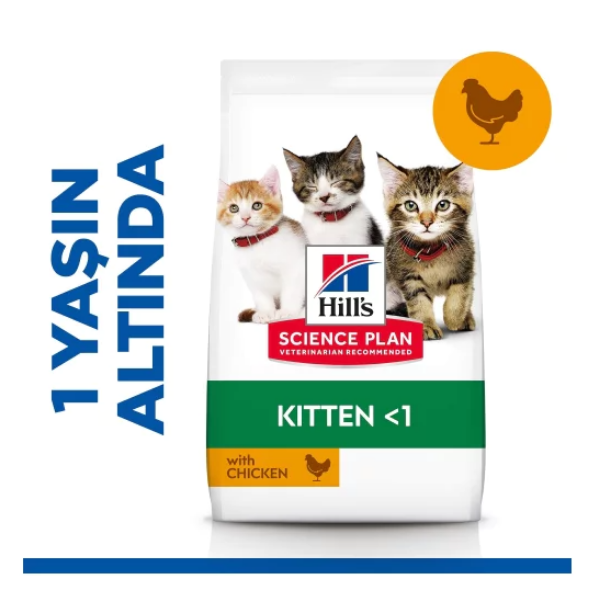 Hill's SCIENCE PLAN Healthy Development Tavuklu Yavru Kedi Maması 3kg