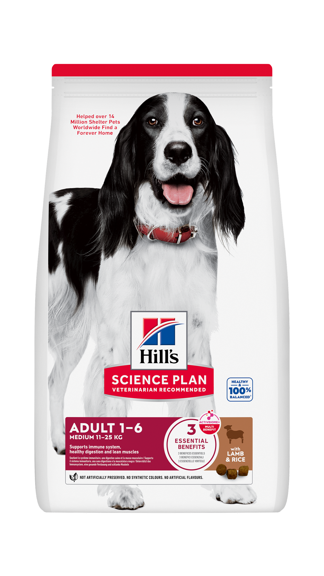 Hill's SCIENCE PLAN Kuzulu Orta Irk Yetişkin Köpek Maması 2,5kg