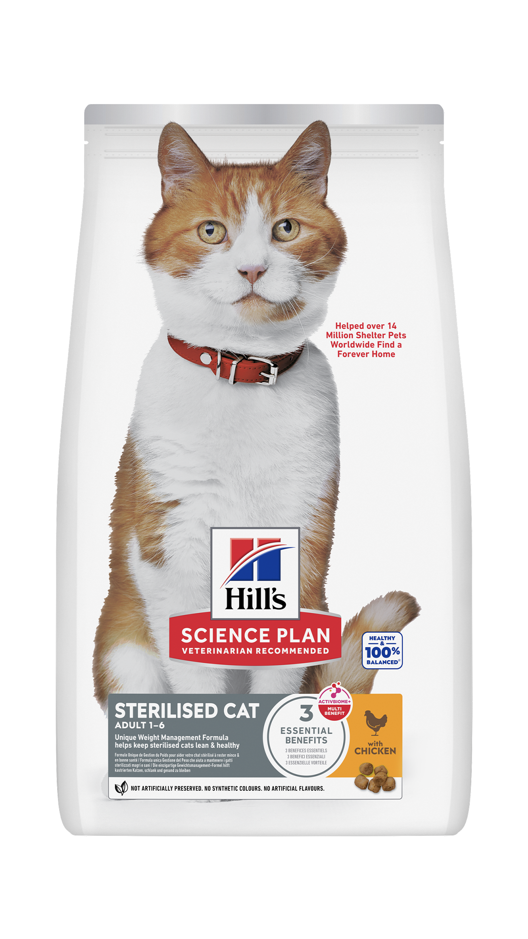 Hills Tavuklu Kısırlaştırılmış Kedi Maması 1,5kg
