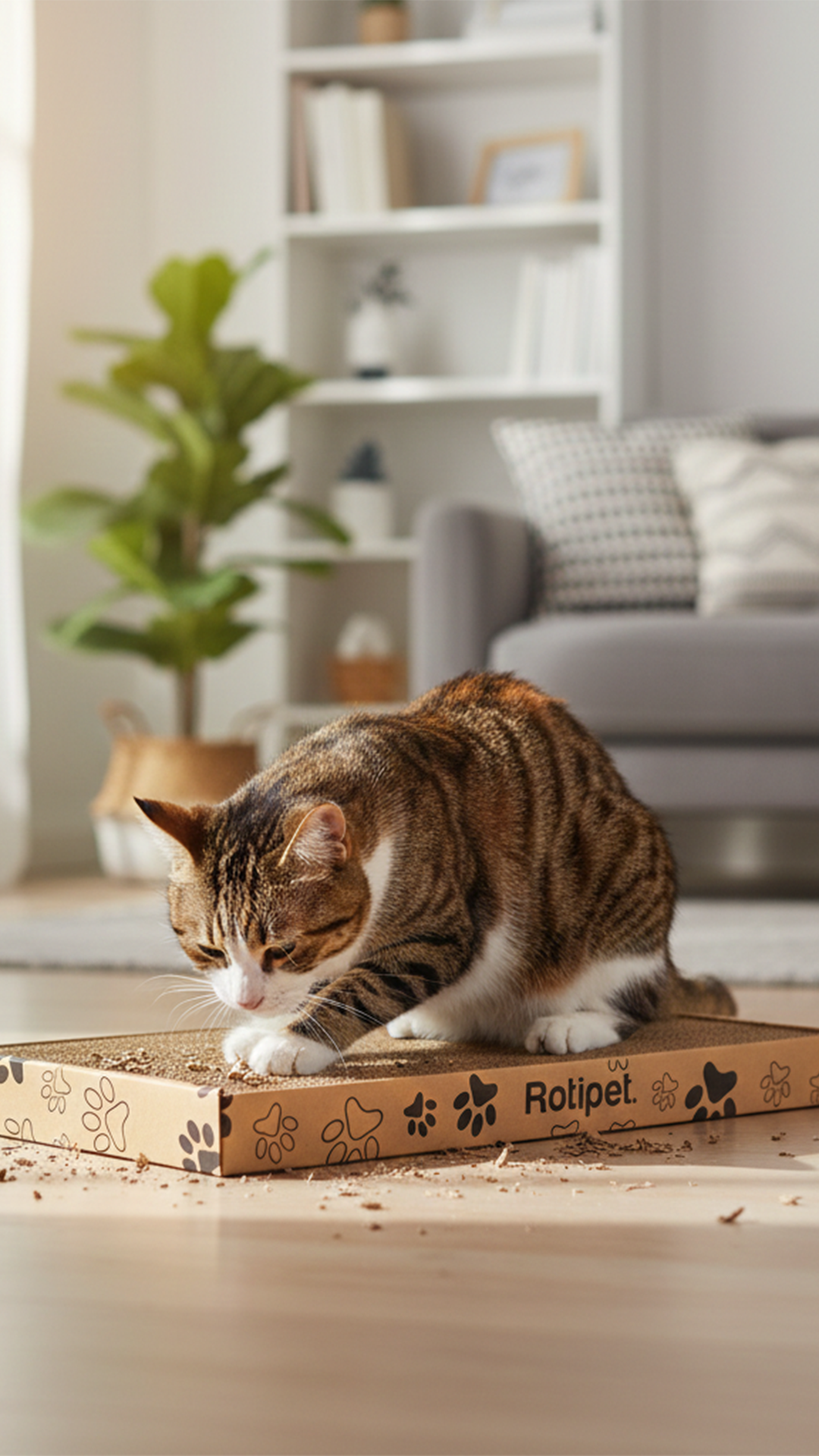 KARTON KEDİ TIRMALAMA