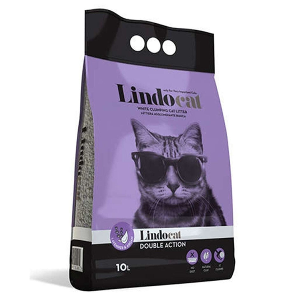 Lindocat 10 Lt Lavanta Kokulu Bentonit kedi kumu