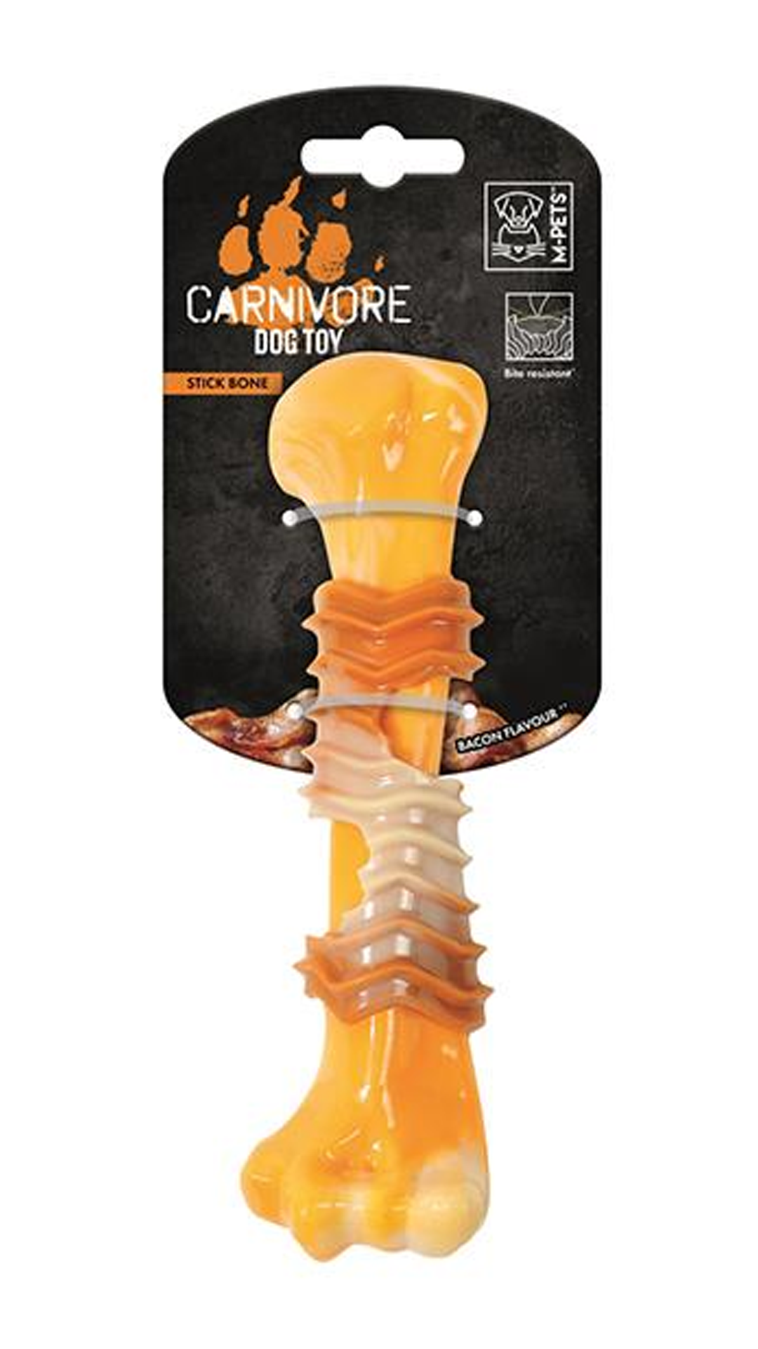M-PETS CARNIVORE DOG TOY STICK BONE PASTIRMA AROMA