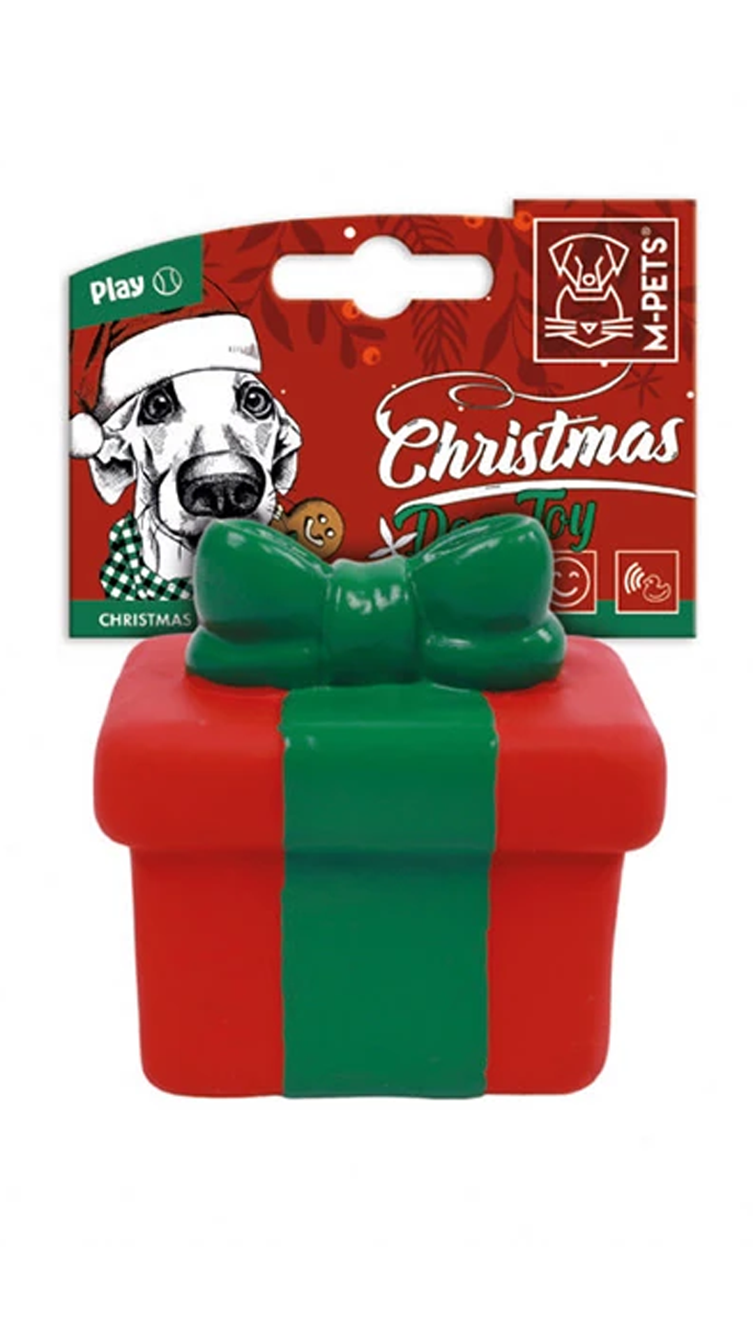 M-PETS CHRISTMAS PRESENT KÖPEK OYUNCAĞI