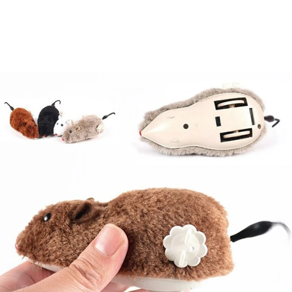 Ovisso Fabess Kurmalı Fare Kedi Oyuncağı 12cm 1 Adet