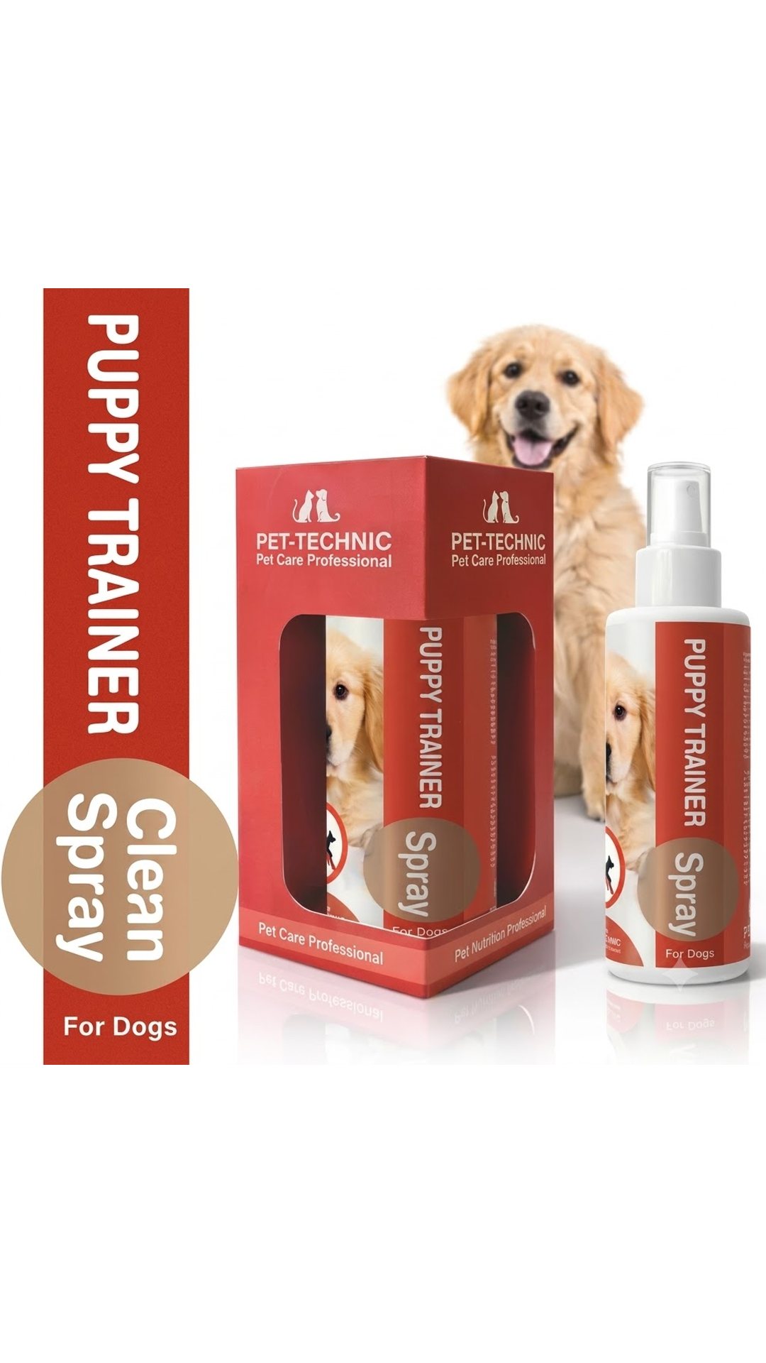 Pet-Technic Puppy Trainer Köpek (Tuvalet Eğitim Spreyi) 100ml