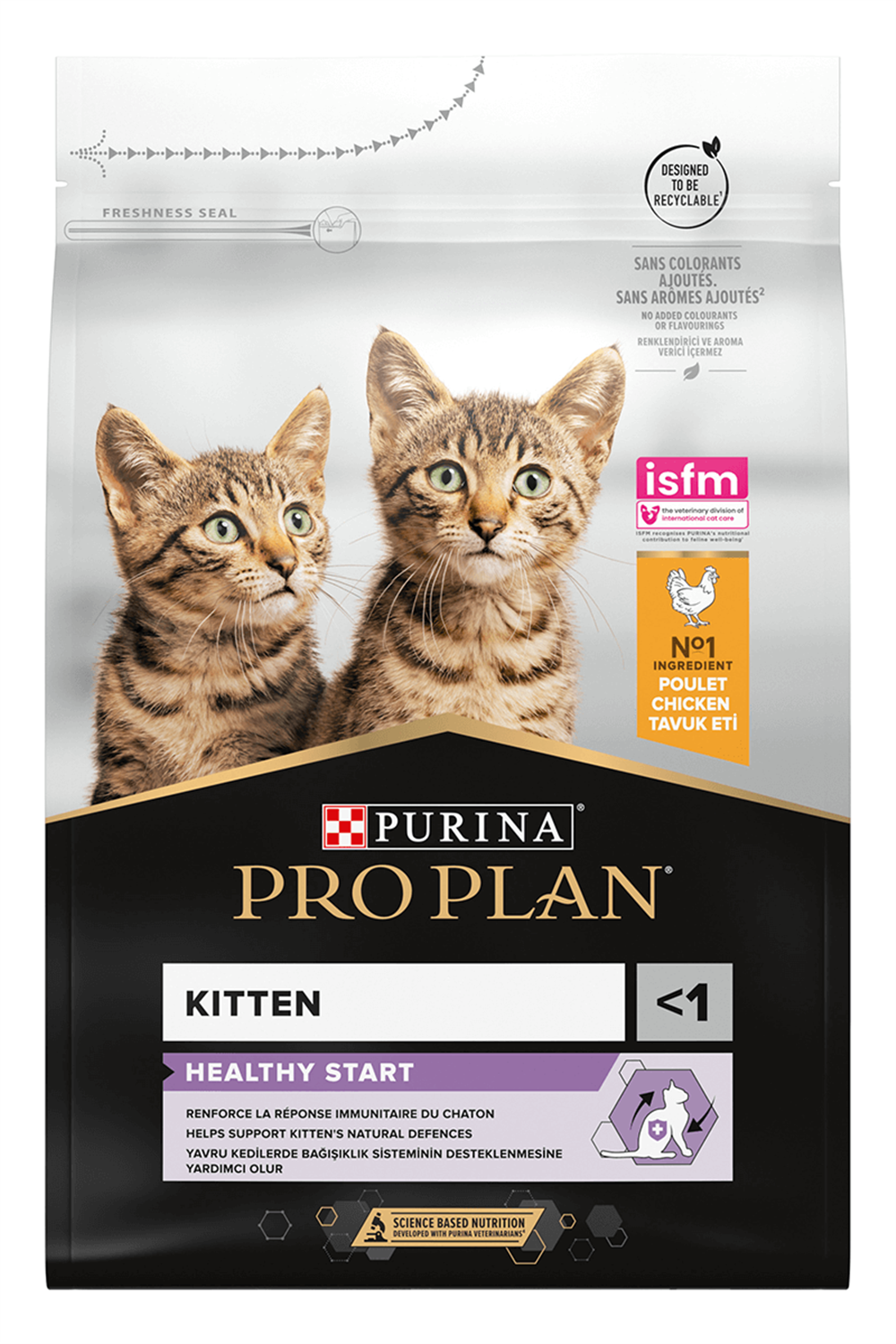 Pro Plan Kitten Tavuklu ve Pirinçli Yavru Kedi Maması 1,5kg