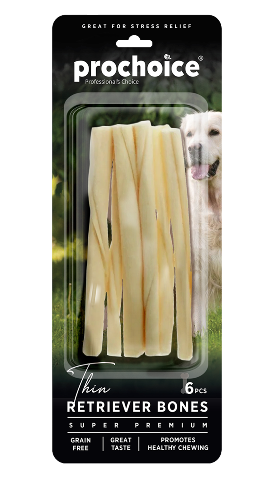 ProChoice Köpekler İçin Tahılsız İnce Kemik 13cm (6'lı)