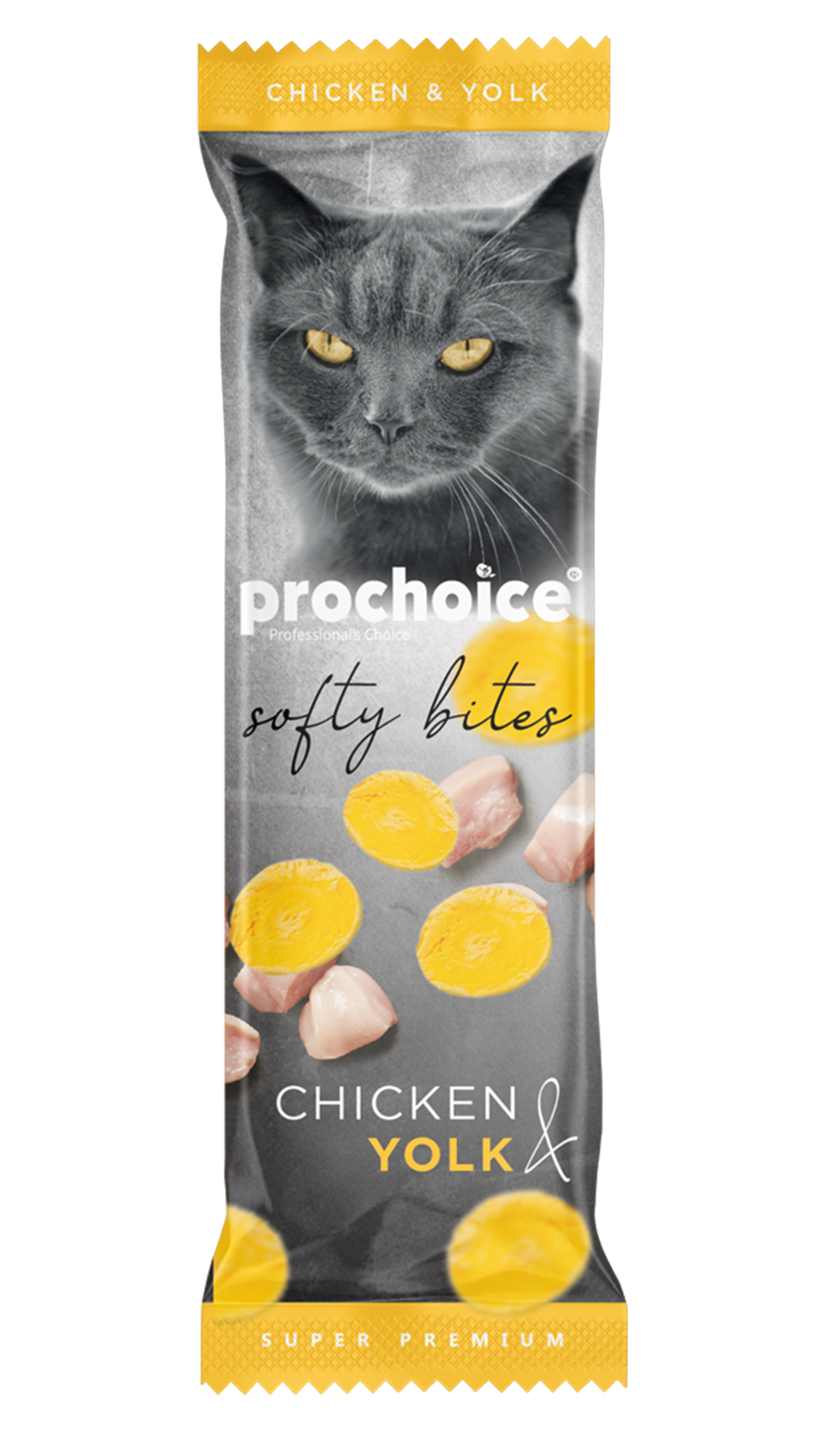 ProChoice Softy Bites Tavuklu ve Yumurtalı Yumuşak Kedi Ödül Maması 10gr