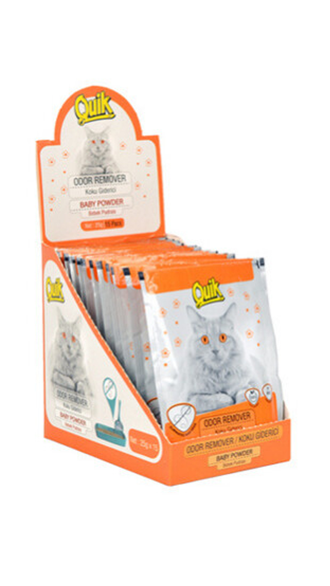 QUİK KOKU GİDERİCİ PUDRALI 25 G