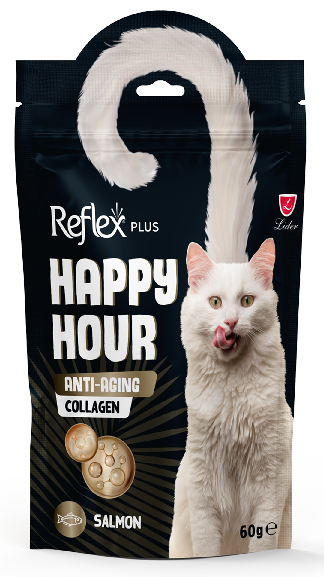 REFLEX PLUS HAPPY HOUR CAT ANTİ-AGİNG COLLAGEN 60G