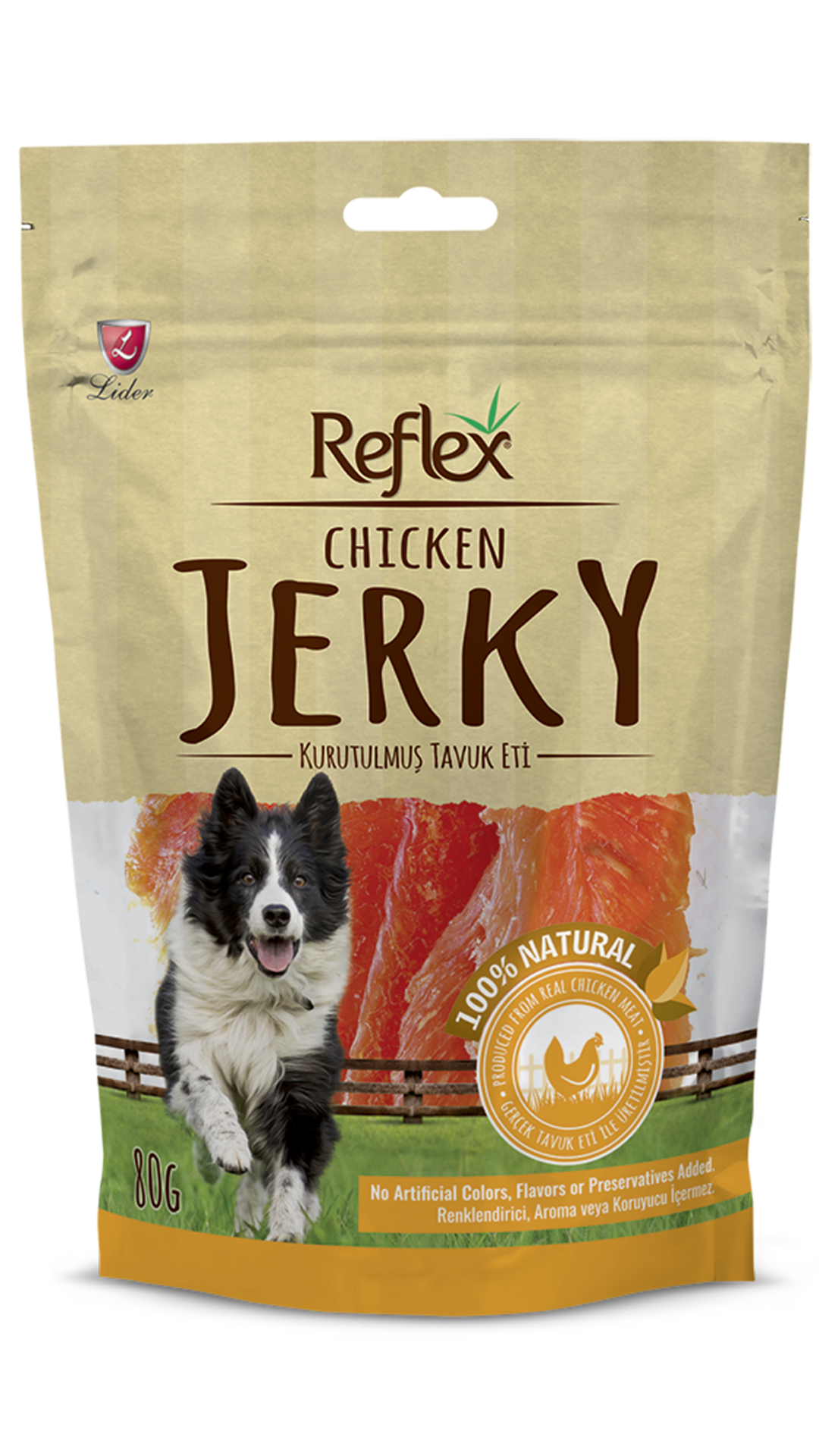Reflex Tavuk Etli Köpek Ödül Maması 80gr