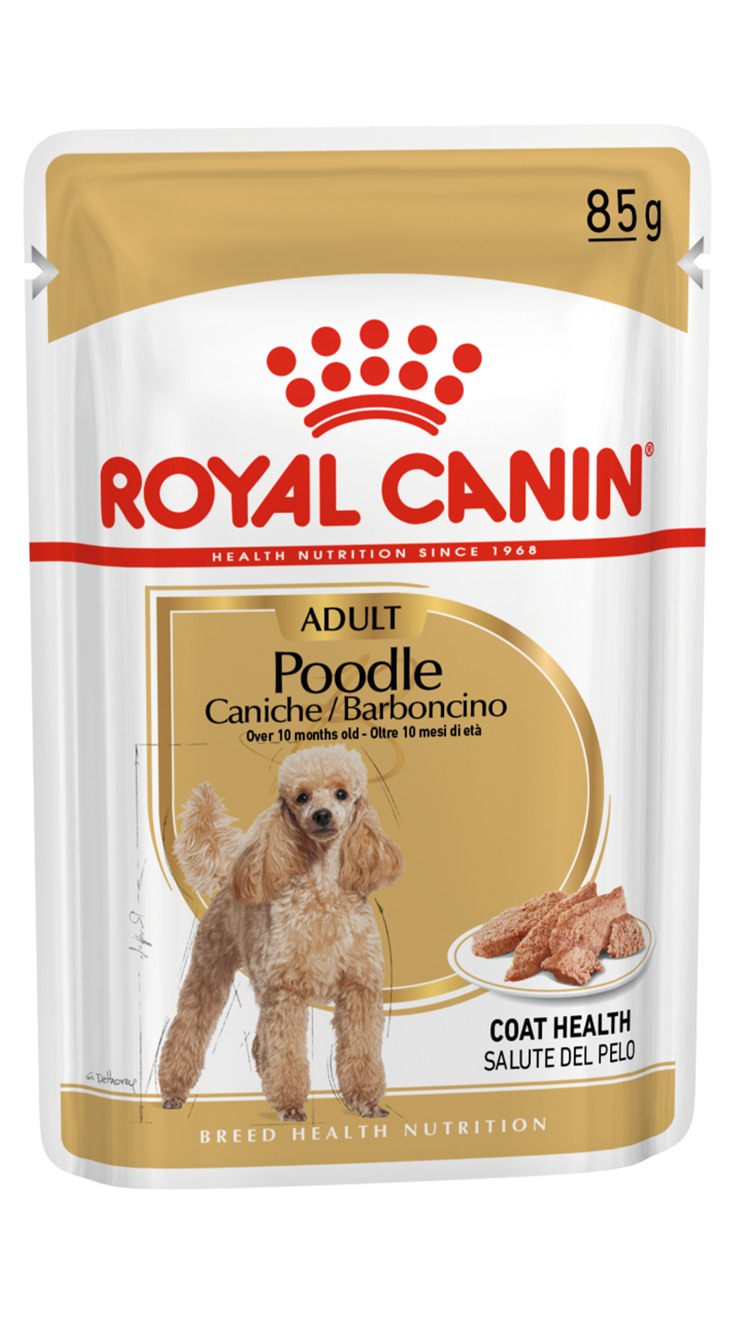 Royal Canin Adult Poodle Caniche Tüy Sağlığı Destekleyici Yetişkin Köpek Konservesi 85gr