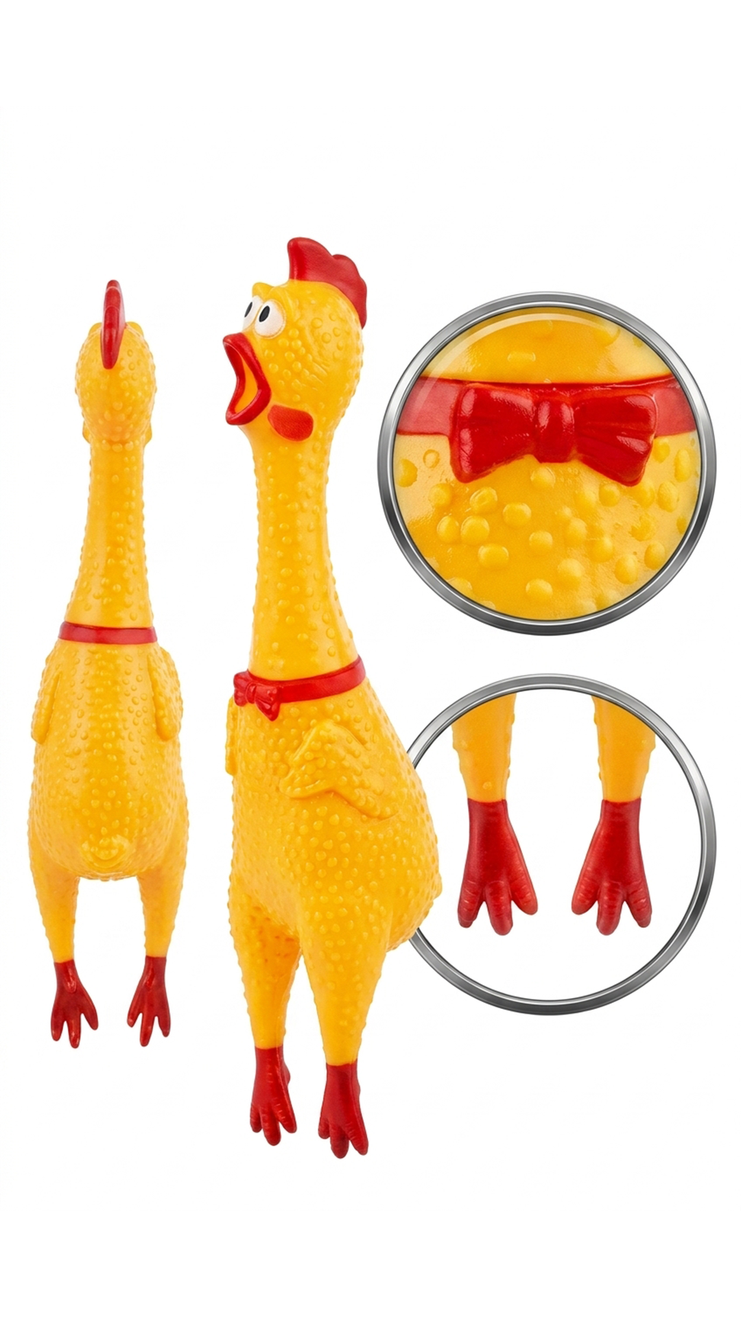SESLİ ÖTEN KÜÇÜK HOROZ OYUNCAK 16 CM