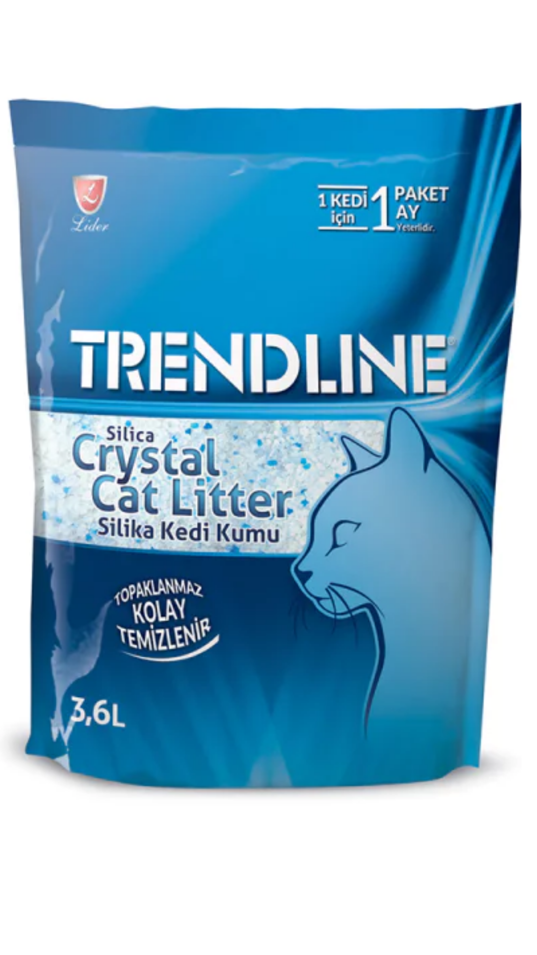 Trendline Silika Kristal Kedi Kumu 3,6lt