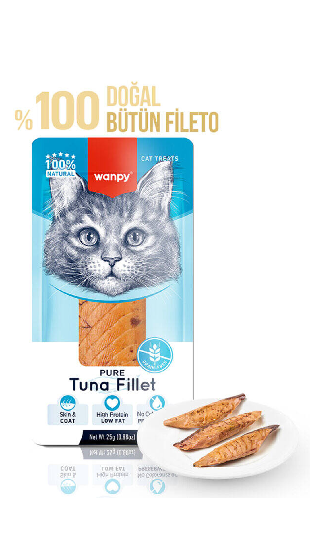 WANPY TON BALIGI FILETO KEDI ODULU 25 GR