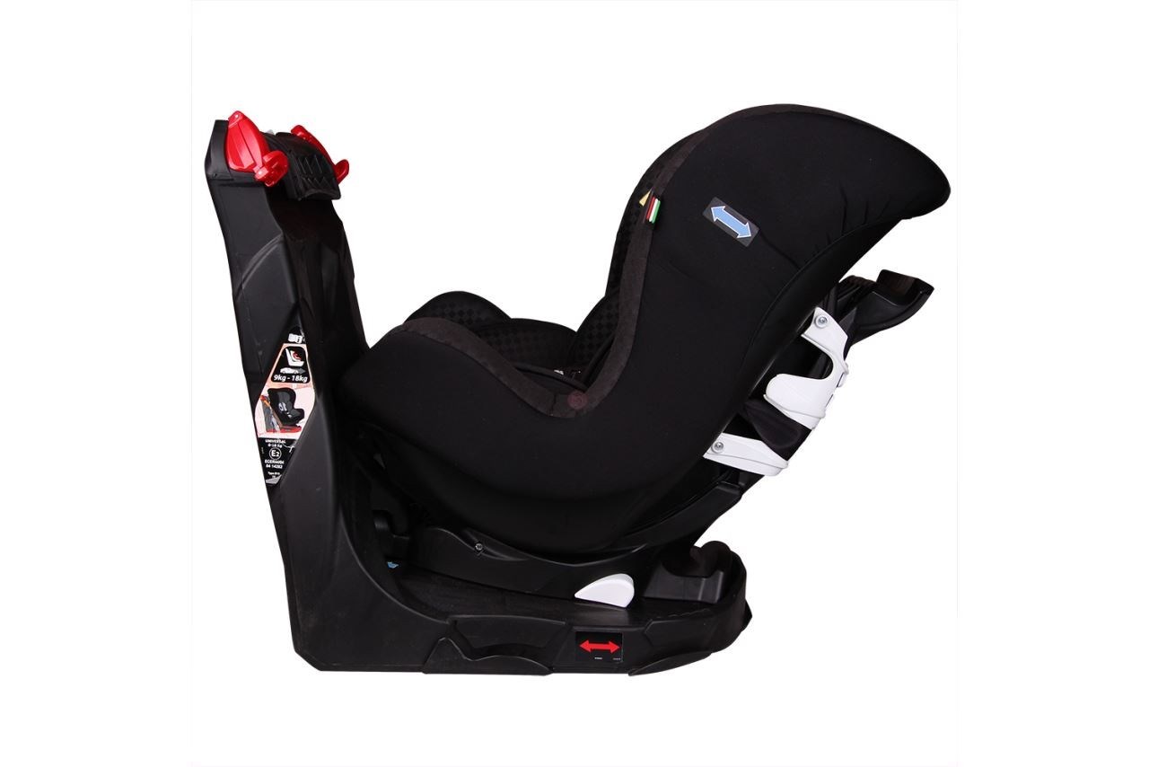 Ferrari Revo 0-25 Kg 360 Derece Dönebilen Oto Koltuğu - Kırmızı 3507460089233