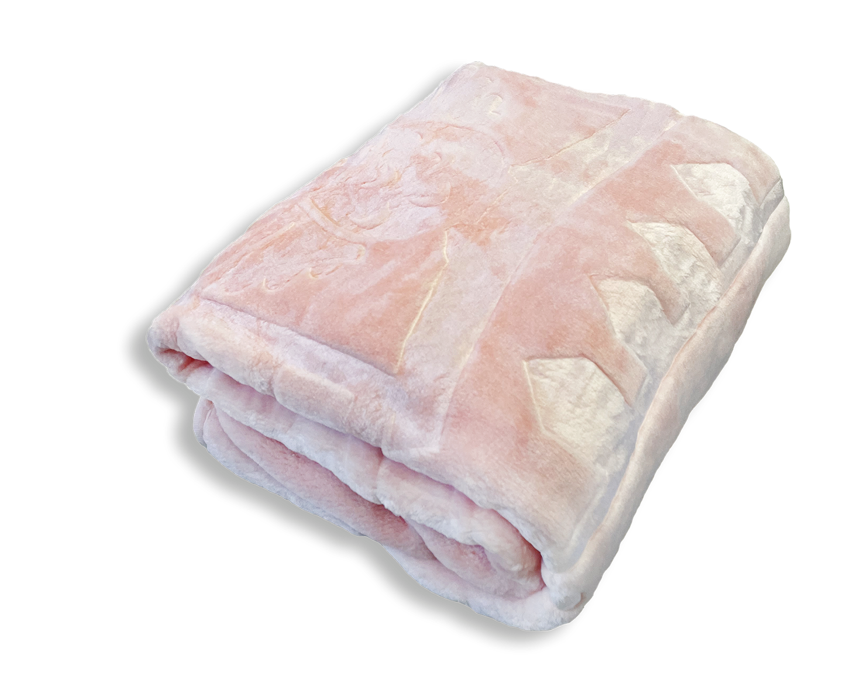 MiniGold Yenidoğan Peluş Battaniye - Kuş Pembe