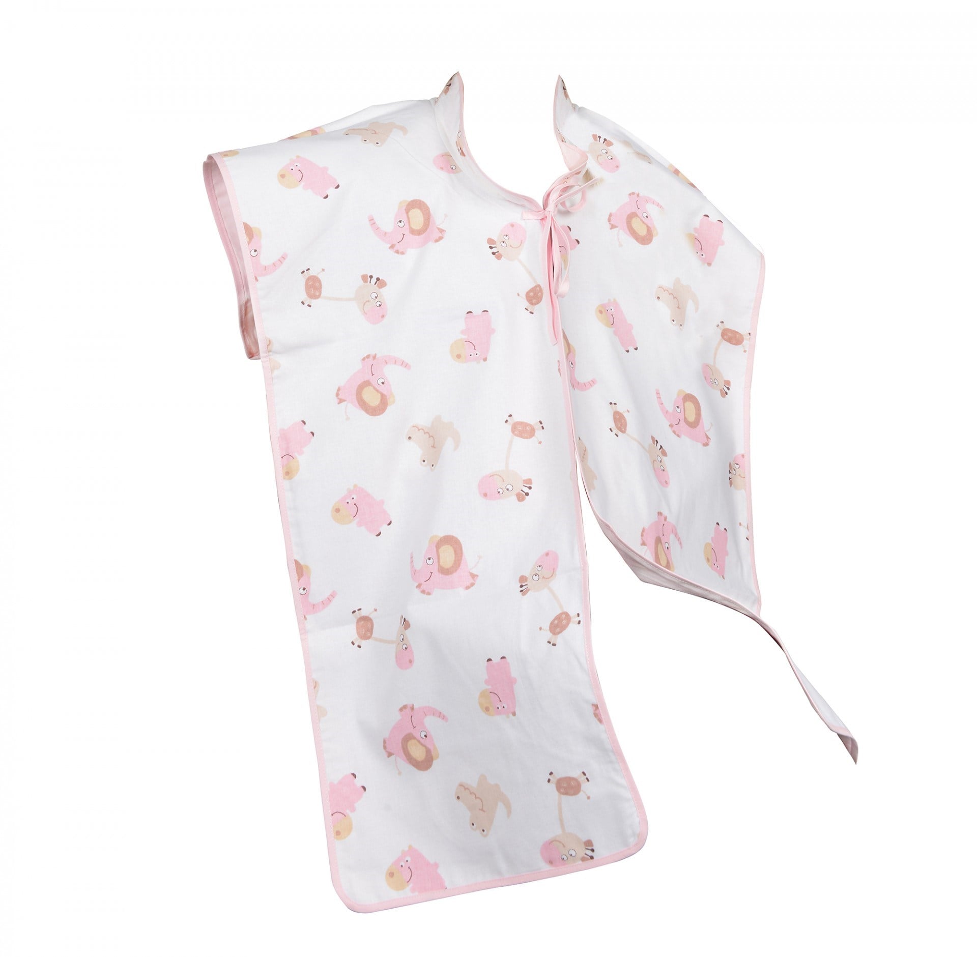 Sema Baby Çok Amaçlı Emzirme Örtüsü - Pembe Fil