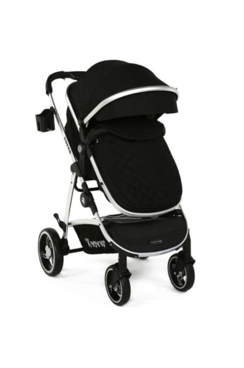 Yoyko City Seyahat Sistem Bebek Arabası 3 in 1 Siyah Silver