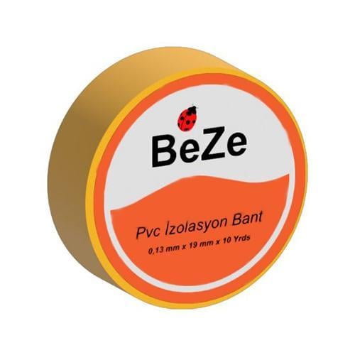 Beze Elektrik Bant Sarı 10 mm