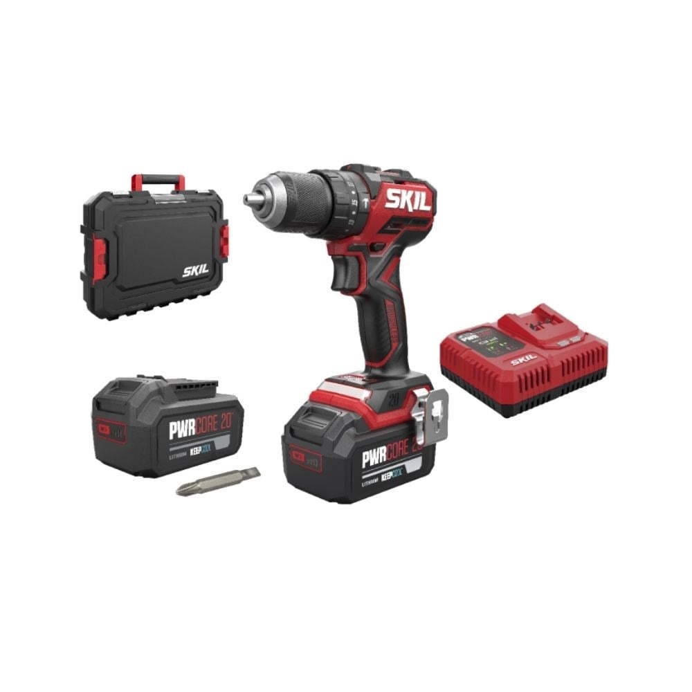 Skıl Compact 3075HB Akülü Darbeli Matkap Vidalama Çantalı Set
