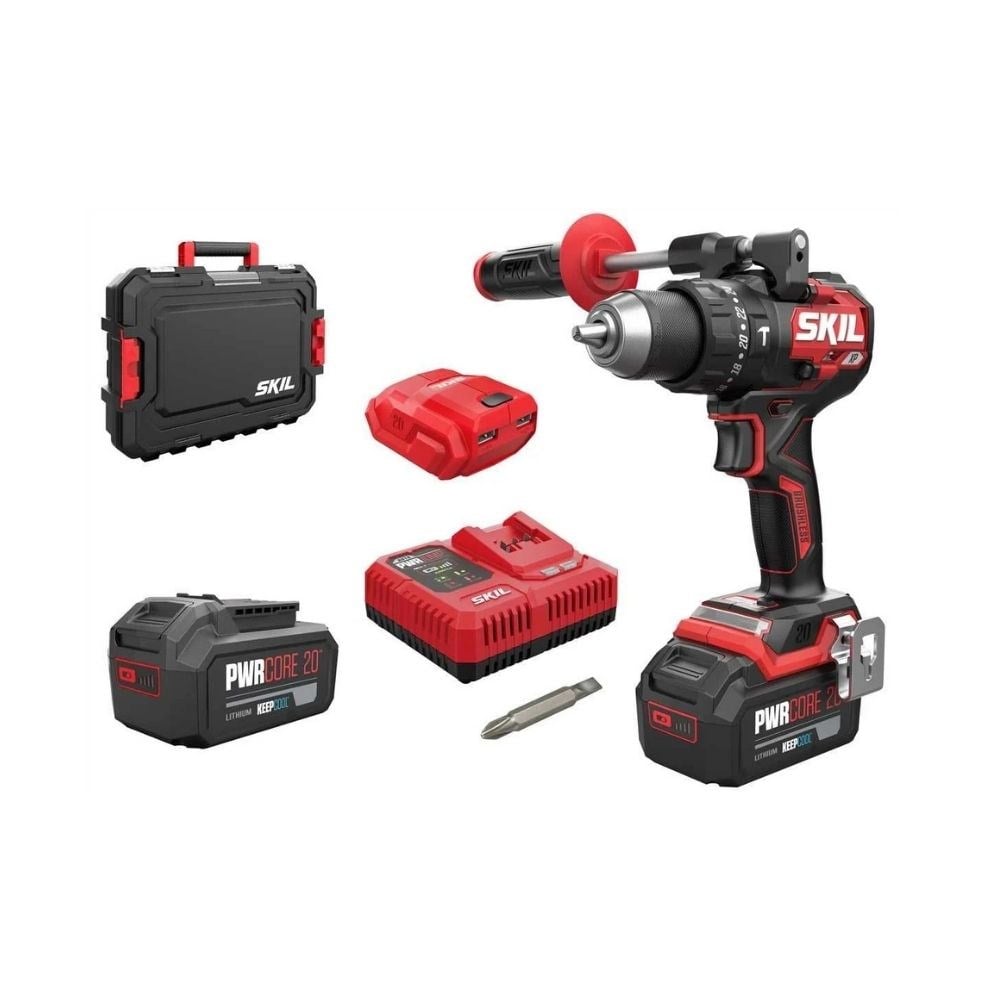 Skıl XP 3085HB Akülü Darbeli Matkap Vidalama Çantalı Set