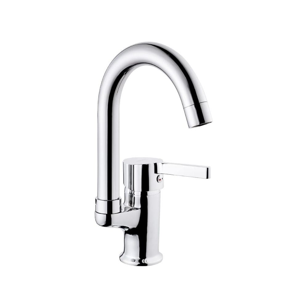 Tema 61052 Lotus Kuğu Lavabo Bataryası (Krom)