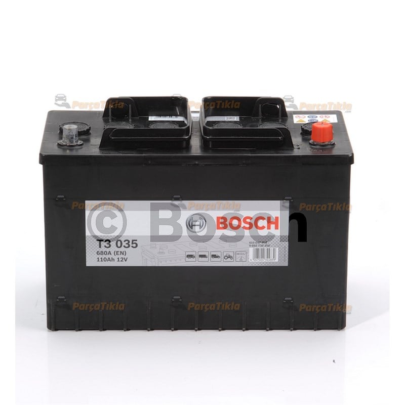 12v 110ah Bosch Akü Ağır Vasıta Grubu 0092T30350