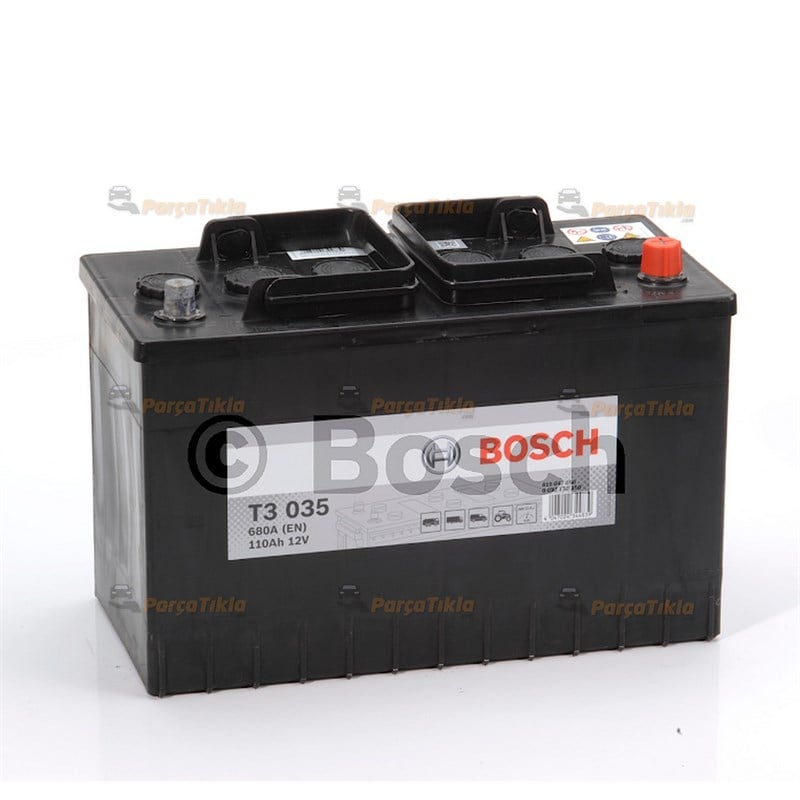 12v 110ah Bosch Akü Ağır Vasıta Grubu 0092T30350