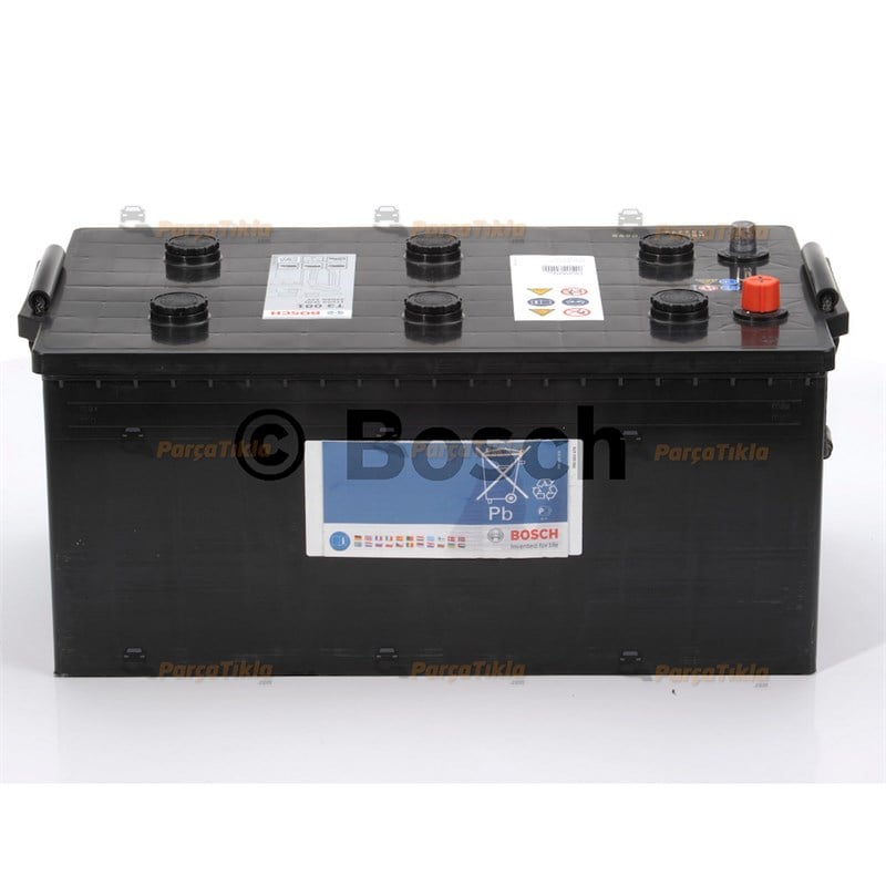 12v 220ah Bosch Akü Ağır Vasıta Grubu 0092T30810