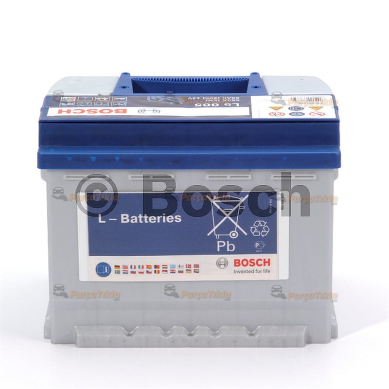 12v 60 Ah Bosch Akü Hizmet Grubu 0092L50050