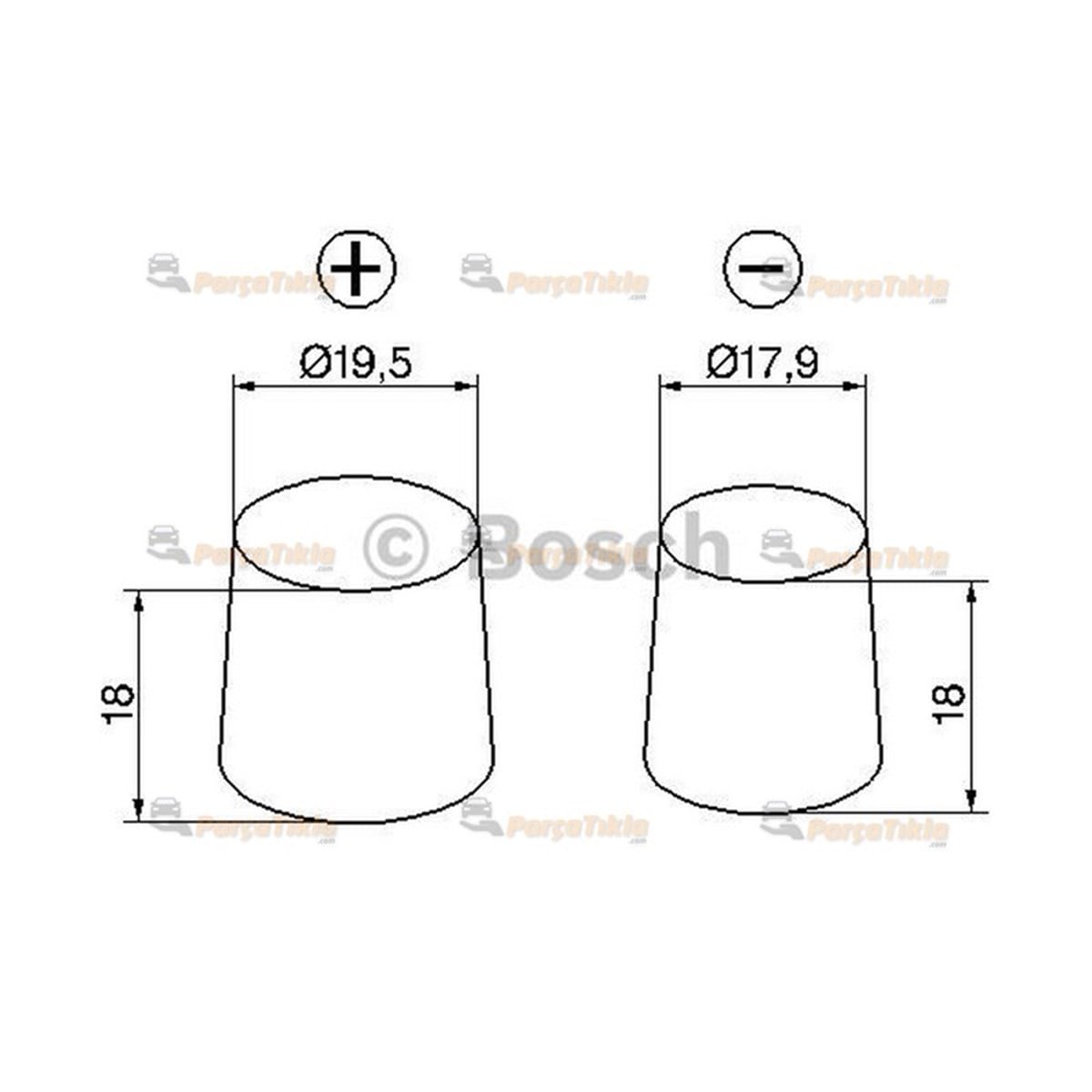 Akü, 12V 60Ah Efb Start / Stop Bosch Akü 0092S4e060