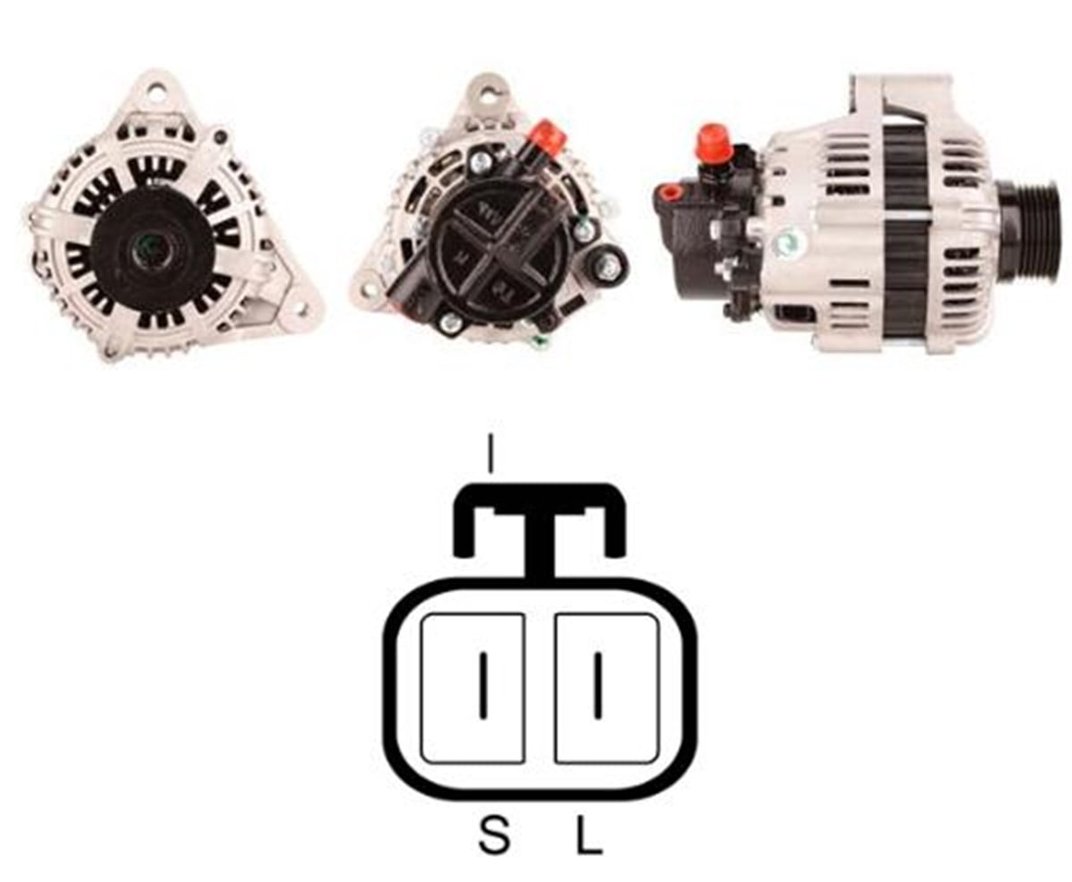 Alternatör 12V 120Ah Hyundaı Elentra Tuscon Santafe Wınalt2700