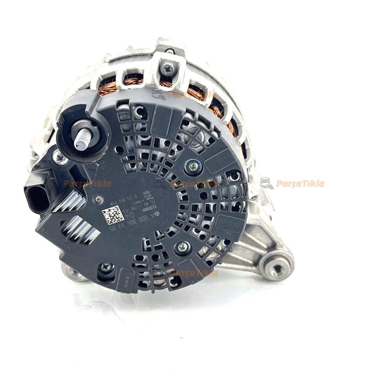 Alternatör 12V 190A Mercedes Benz C180 C200 C300 E180 E200 E250 E300 Glc250 Glc300 | A0009069305 0125812058 | Mercedes A0009069305