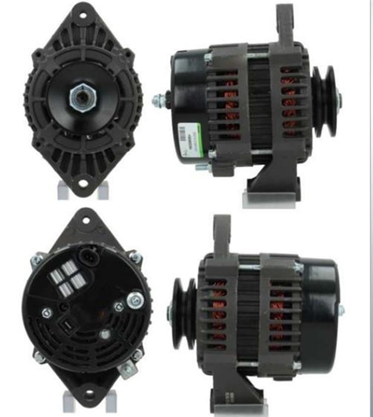 Alternatör 12V 70Ah Mercury Marin (Tek Kasnak) Deniz Motor İçten Hyster Forklift// Crusader Marine// Marıne Power
