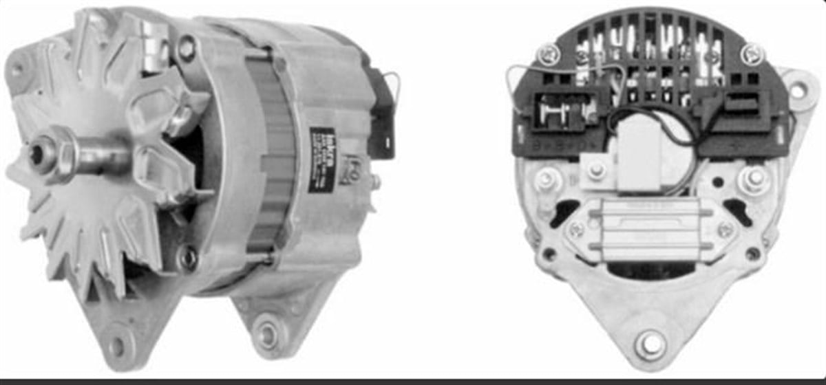 Alternatör 12V 75Ah Hattat Traktör Newholland Erkunt Dıştan Sogutma 3 Kulak