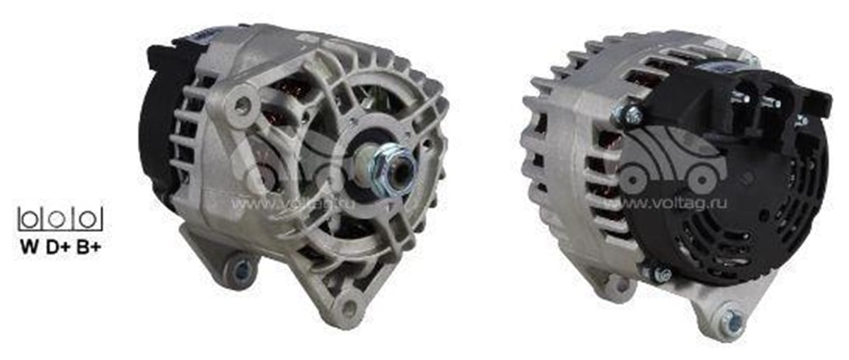 Alternatör 12V 85Ah  Jcb Perkins Cat Marin Alt12738