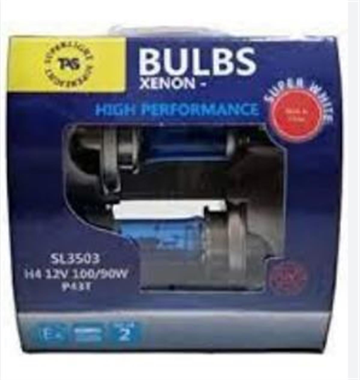 Ampul 12V H4 100/90W 43T Range Power White Takım | Tas Sl3503